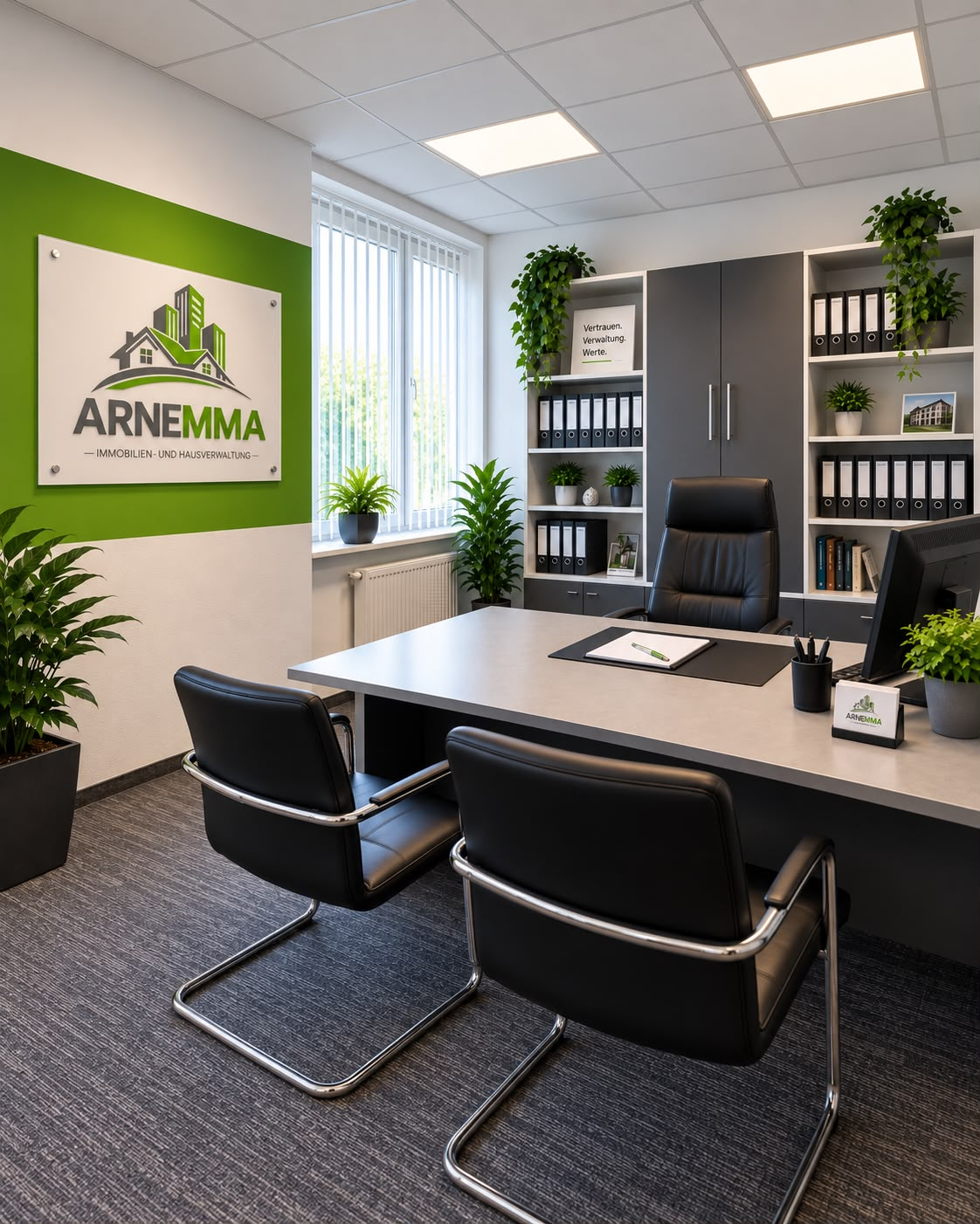 Büro der ARNEMMA Immobilien GmbH
